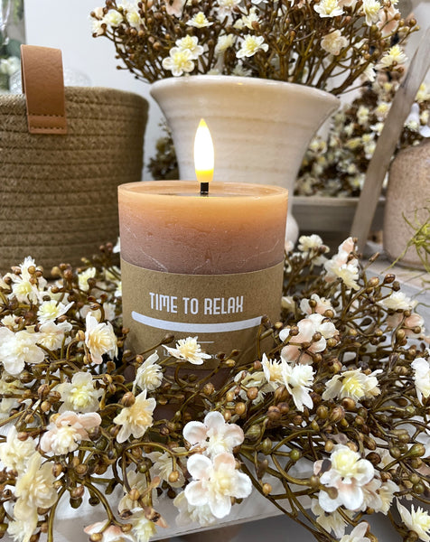 Carmel LED Pillar Candle