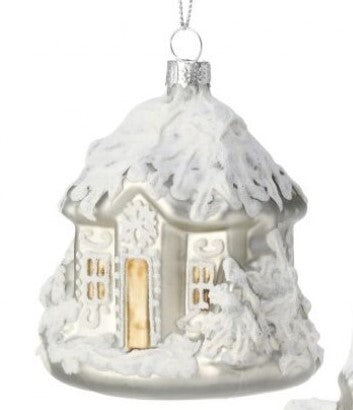 Winter House Ornament TWO STYLES