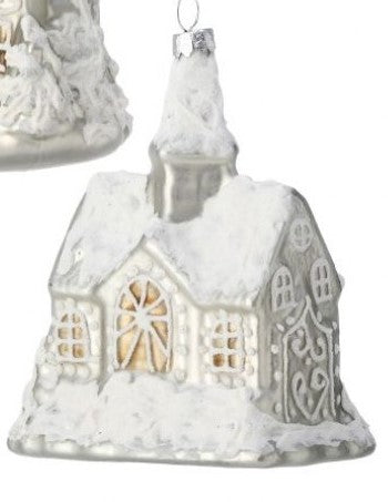 Winter House Ornament TWO STYLES
