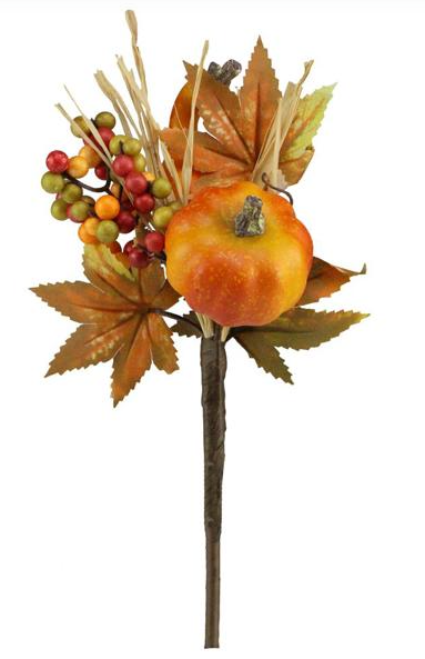 Pumpkin/Gourd Leaf Pick (Two Colors Available)