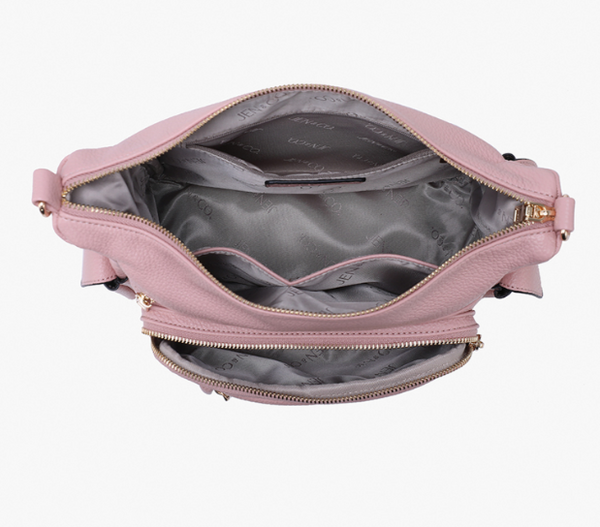 Nicole Multi-Zip Crossbody (new colors)