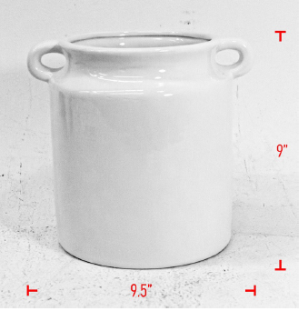 Jug W/ 2 Handles (white or blue)