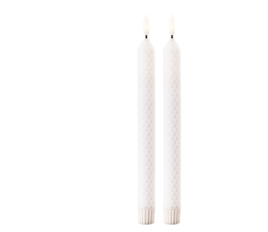 FIA Wick Taper Candle (Set of 2) - multiple colors