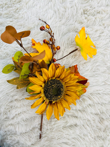 Fall Sunflower Pick