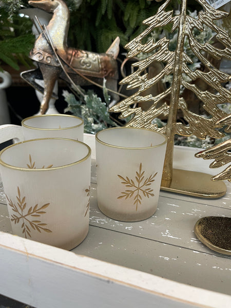 Snowflake Votive
