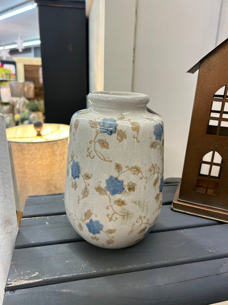 Blue Flower Bud Vase