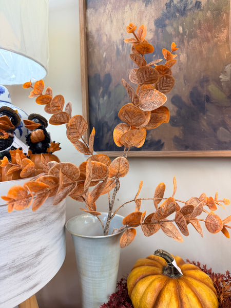 Eucalyptus Orange/Brown Collection (2 Pieces)