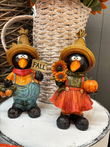 Crows with Hat