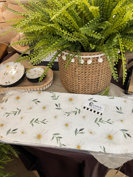 Blossom Oval Tray Mat