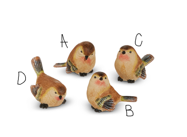 Sitting Wren Friends (4 styles)