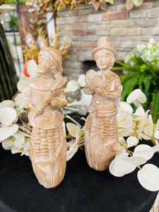 Resin Pilgrim w/Corn Base 6.5"