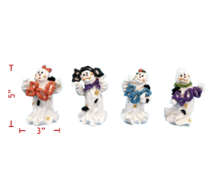"BOO" Ghosts (4 styles)