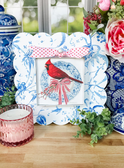 Blue Plate Cardinal Gallery