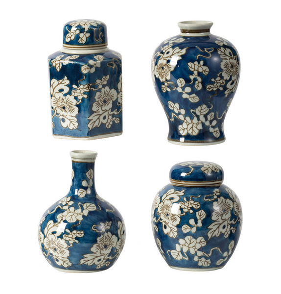 Blue and White Jar/Vase Collection