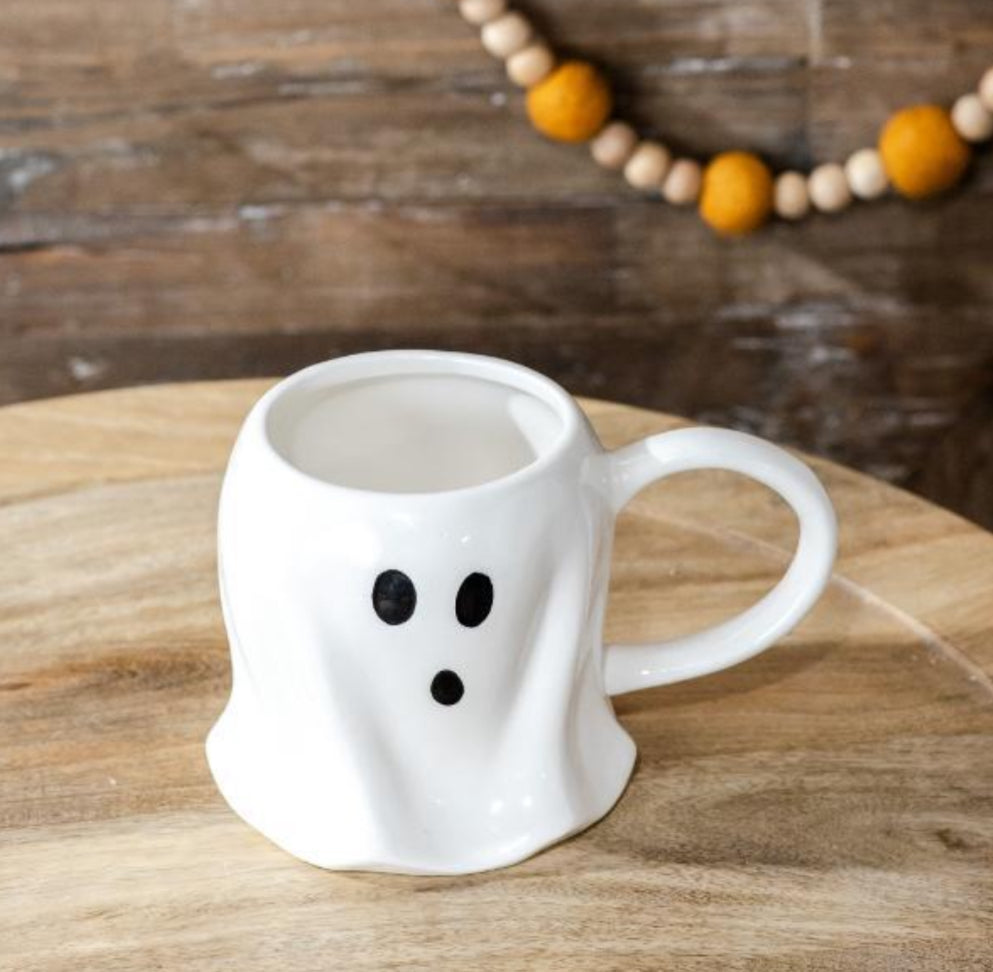 CERAMIC GHOST MUG