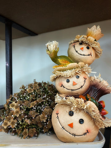 3 Stack Scarecrow Head