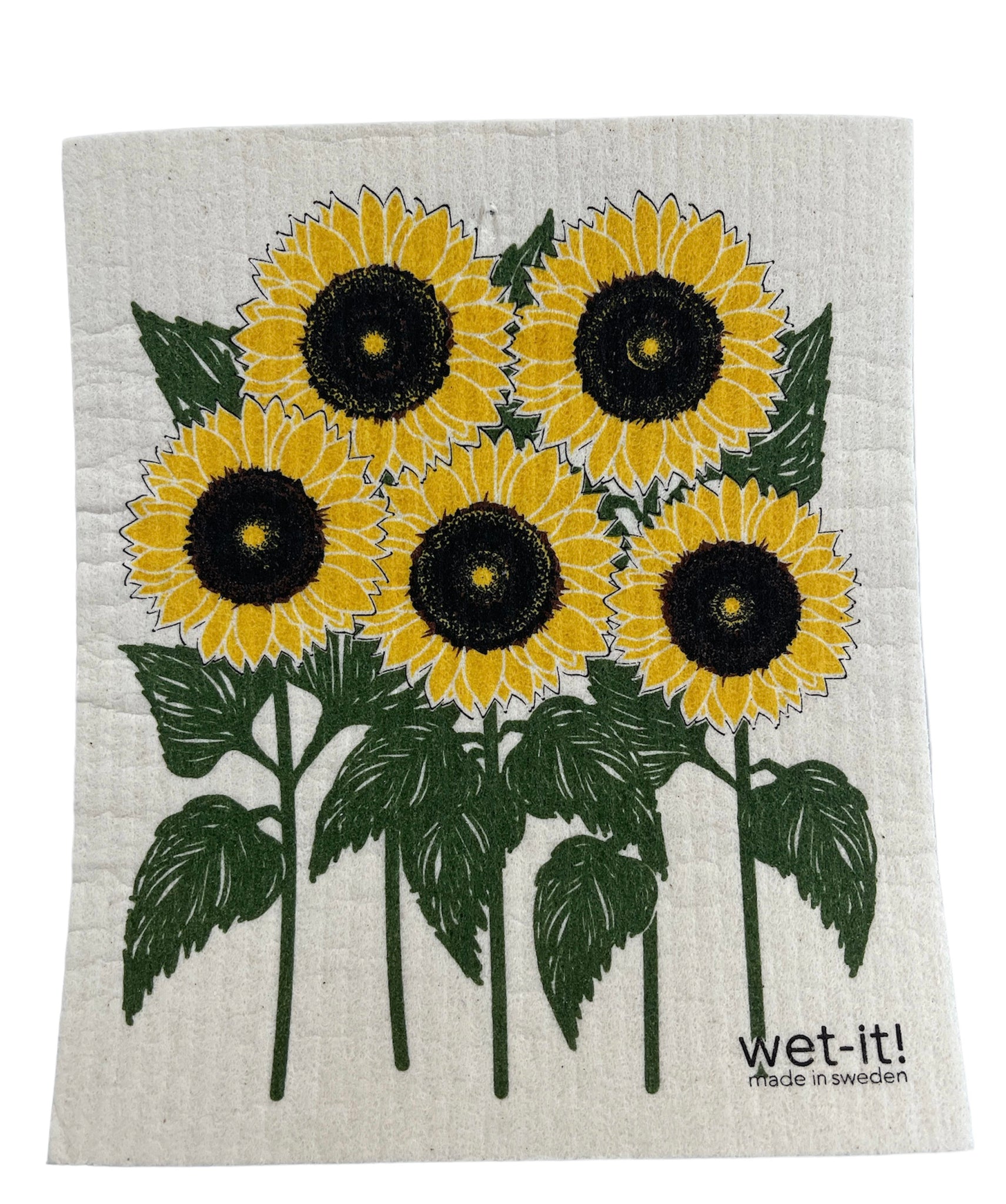 Swedish Dishcloth Gift Set - Sunflowers
