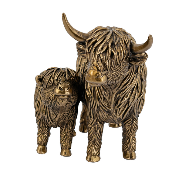 Highland Cow Statue