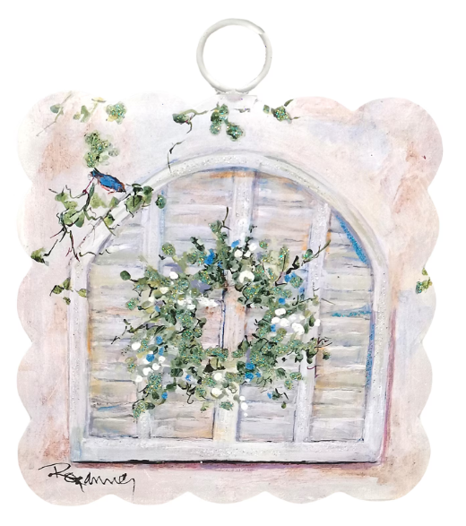 Rozie's Scallop Gray Shutters Gallery