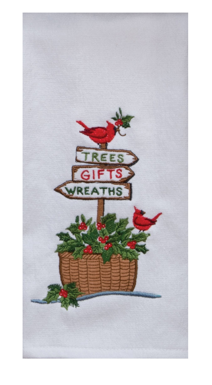 HOME FOR CHRISTMAS TOWEL