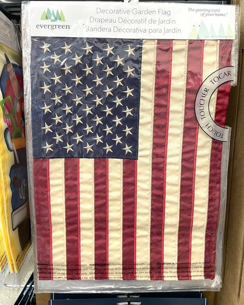 Tea Stained American Flag