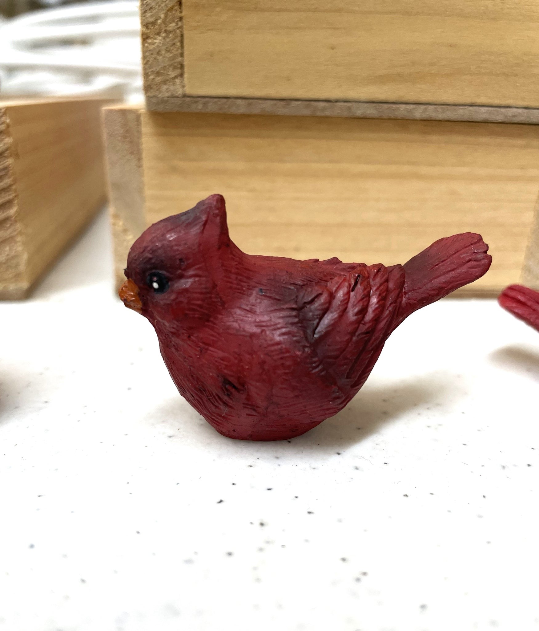 Red Resin Cardinal