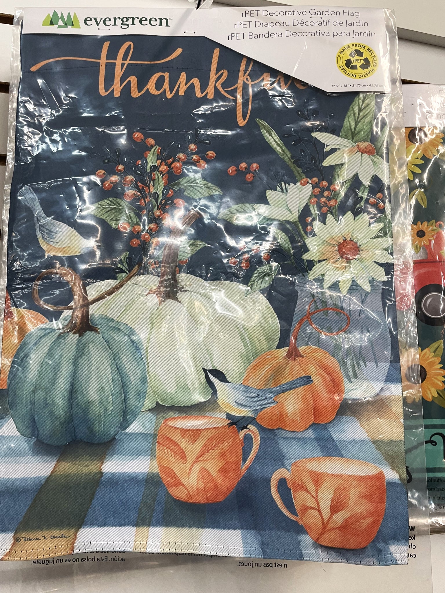 Thankful Harvest House Flag