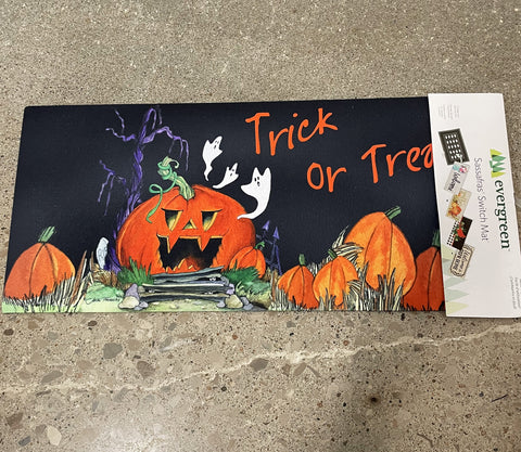 Scary Trick or Treat Switch Mat