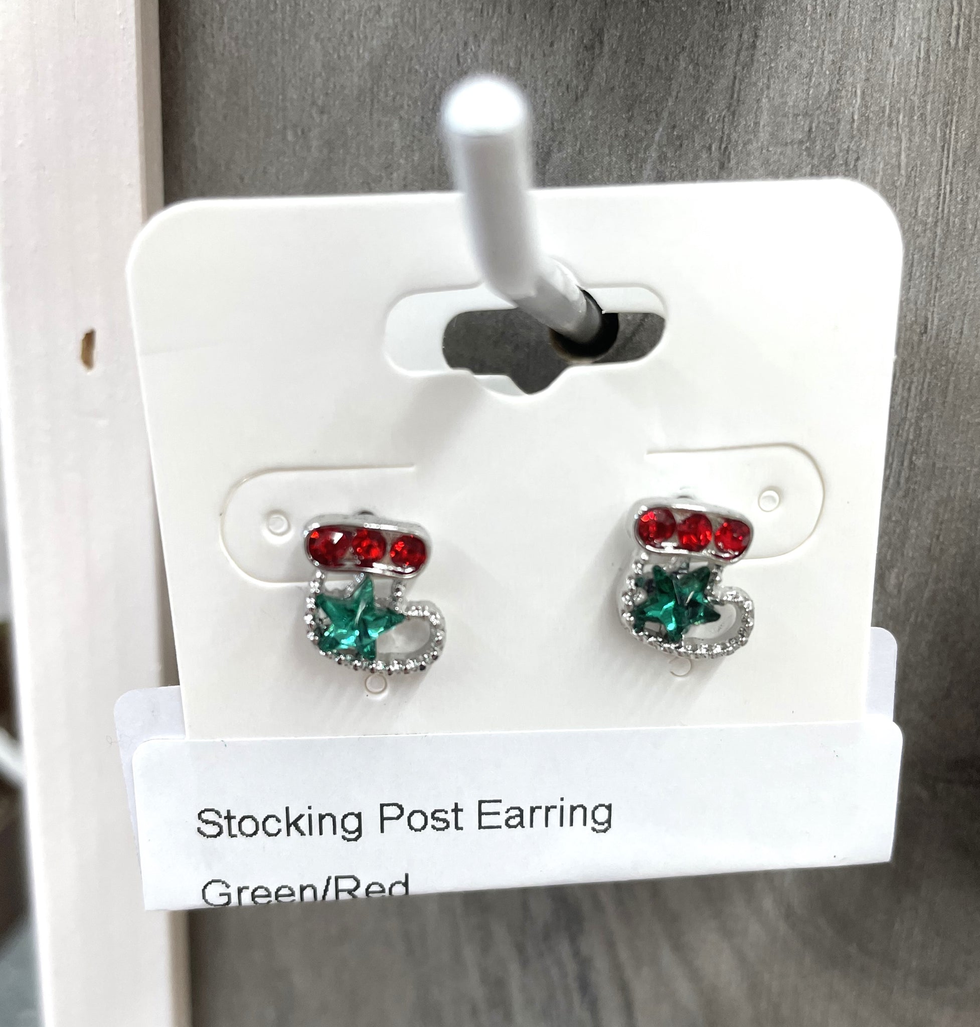 Stocking Post Earring