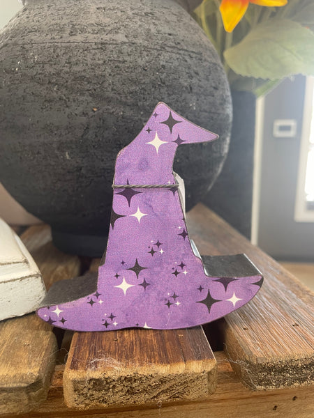 Purple Witch Hat Blocks