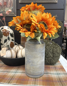 Tall Bronze Vase