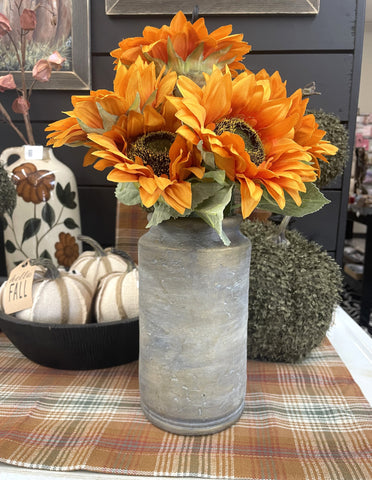 Tall Bronze Vase