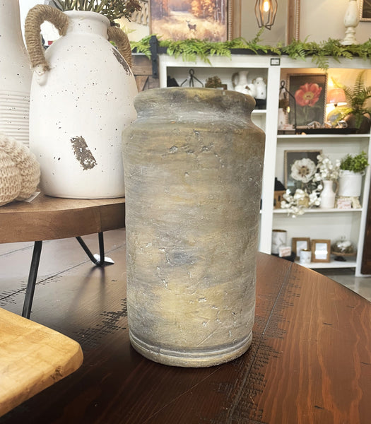 Tall Bronze Vase