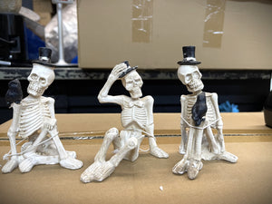 Mini Skeleton W/ Hat