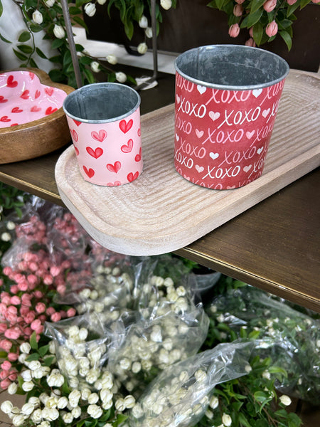 Valentine's Day Buckets (2 sizes available)
