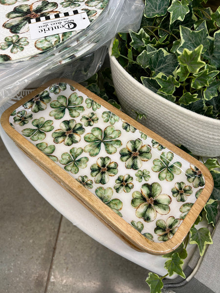 Irish Blessings Enamel Oval Trays