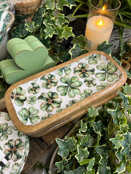 Irish Blessings Enamel Oval Trays