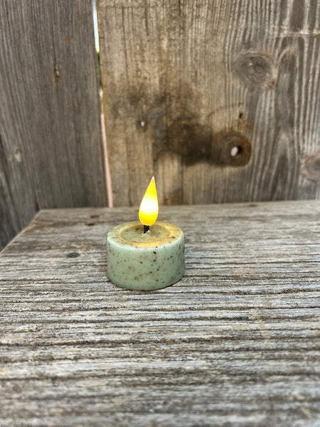 Green Mini Tea Light