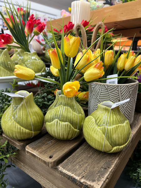 Cabbage Blub Vase (3 sizes)