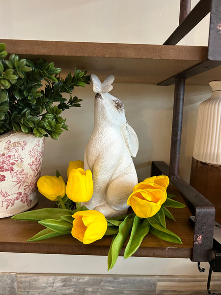 Yellow Tulip Candle Ring