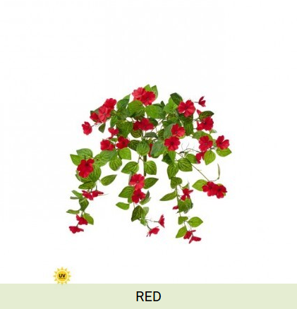 UV Hanging Impatients Plants (4 Colors)