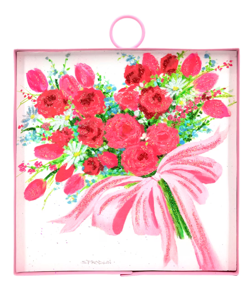 Rose Heart Bouquet Gallery Print