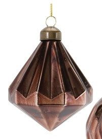 Brown Glass Ornament