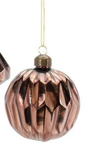 Brown Glass Ornament