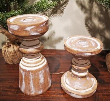 Natural Candle Holder