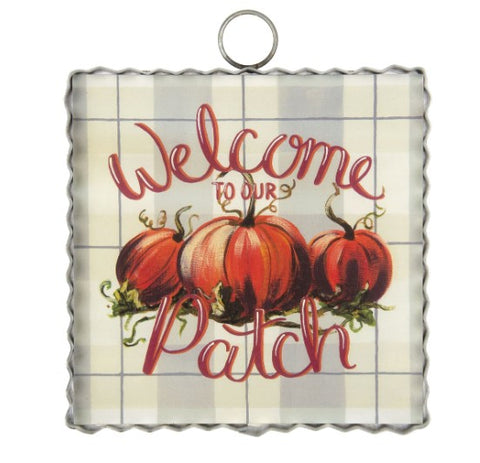 Mini Welcome to Our Patch Galley Print
