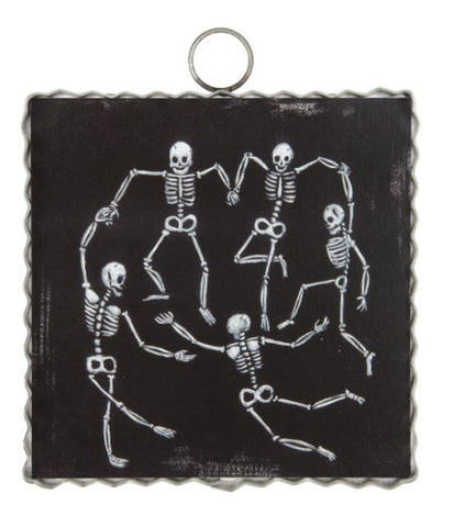 Mini Dancing Bones Galley Print