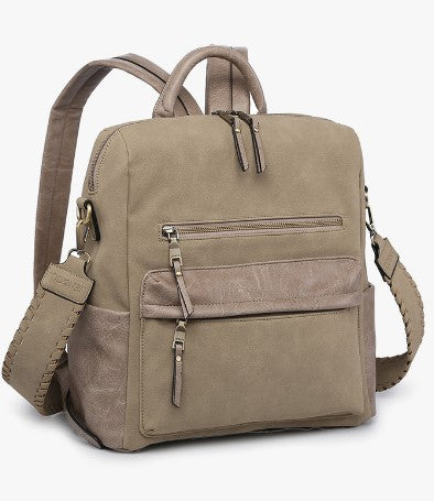 Amelia Suede Backpack