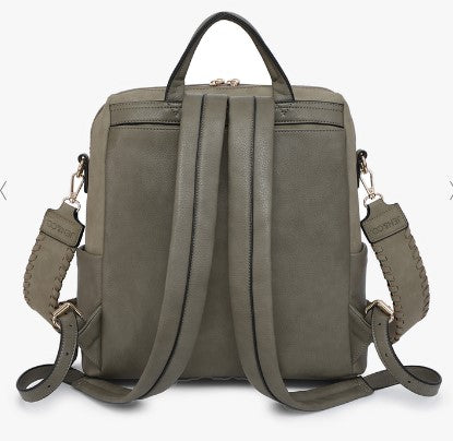 Amelia Suede Backpack