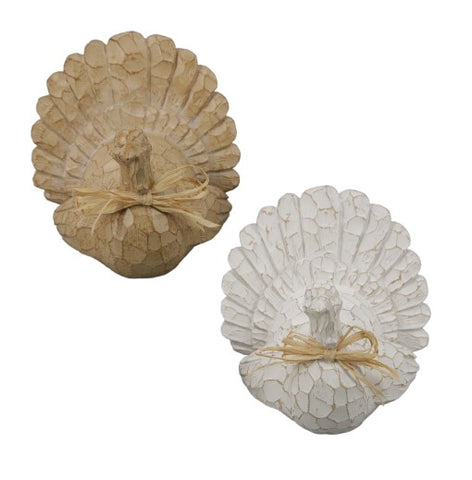 Resin Sitting Turkey (TWO STYLES)